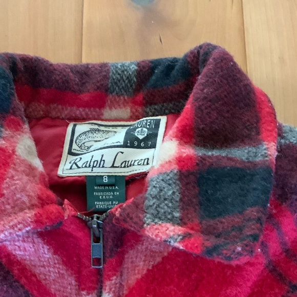 Vintage Lauren Ralph Lauren pea coat jacket size 8 - Picture 2 of 4